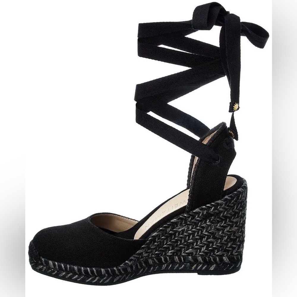 Stuart Weitzman MARGUERITA ESPADRILLE WEDGE 8C
